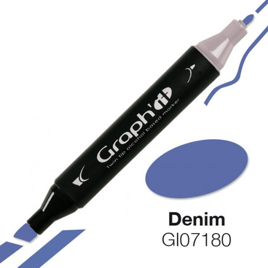 Graph'it marker 7180 Denim