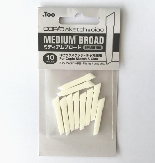 Copic Markerpunten Medium Breed (10 st.) Sketch en Ciao