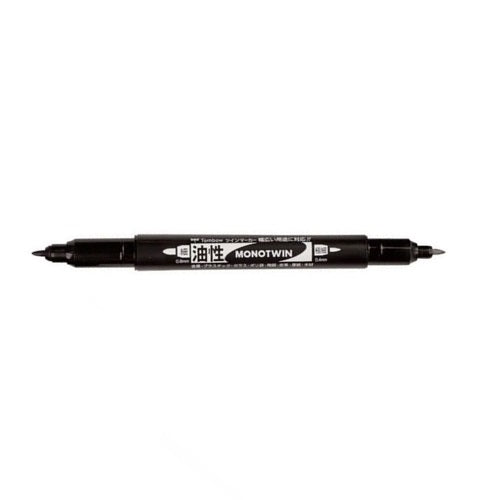 Tombow Fineliner Mono Twin Zwart