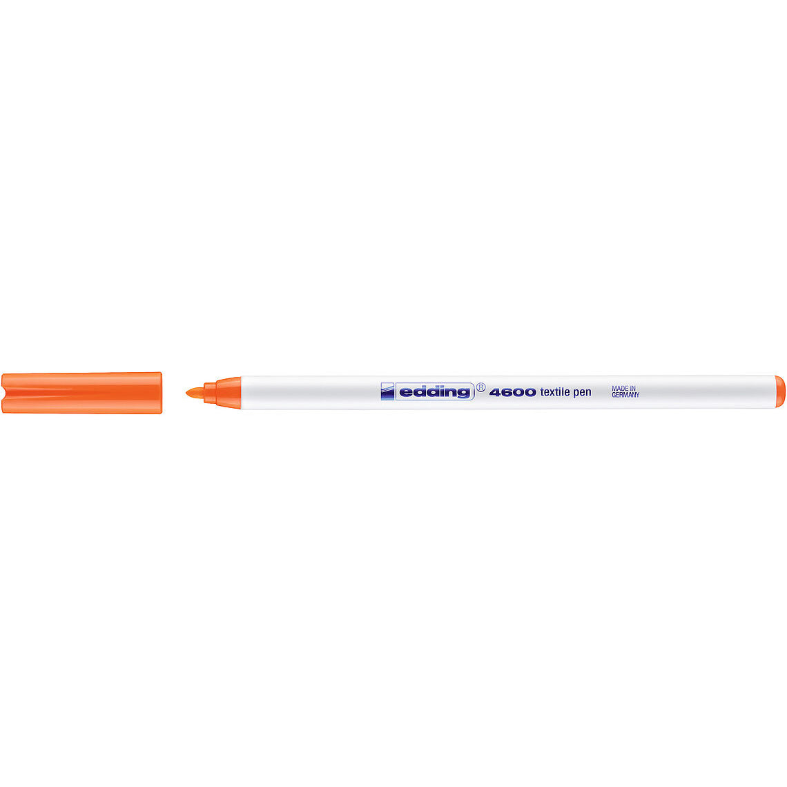 Edding 4600 Textielstift NEON oranje 1mm punt