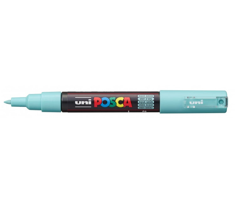 Posca verf stift PC1M Aqua groen