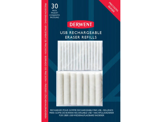 Derwent USB Elektrische Gum 30 Navullingen