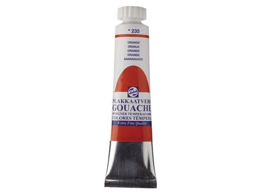 Gouache 235 ORANJE 20ml Talens plakkaatverf