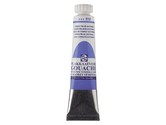 Gouache 512 KOBALTBLAUW ULTRAMARIJN 20ml Talens plakkaatverf