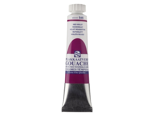 Gouache 545 ROODVIOLET 20ml Talens plakkaatverf