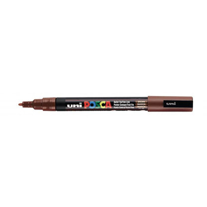 Posca verf stift PC3M Bruin