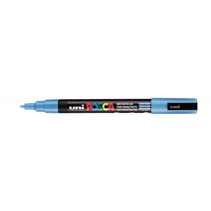 Posca verf stift PC3M Licht Blauw