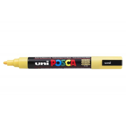 Posca verf stift PC5M Stro Geel