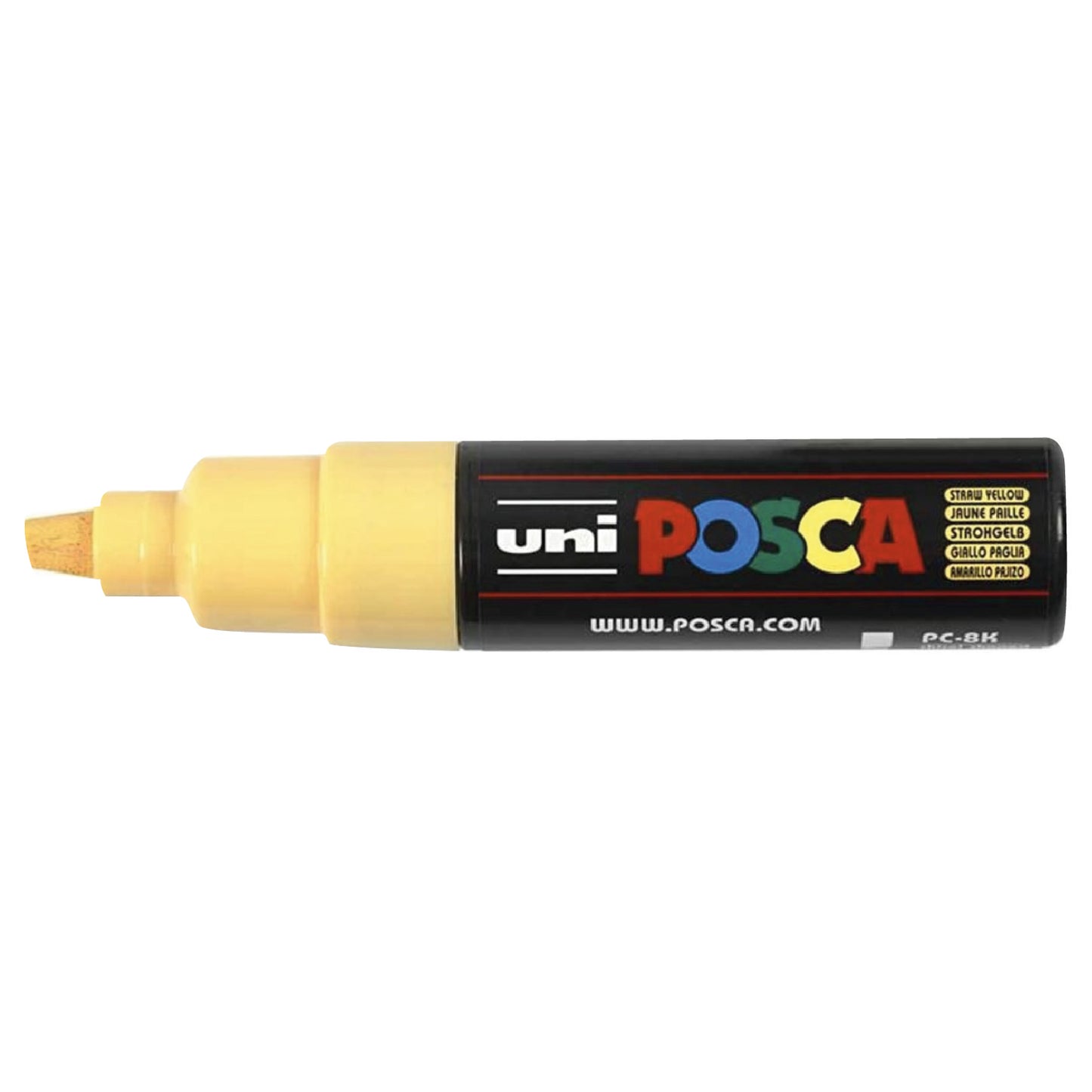 Posca verf stift PC8K Stro Geel