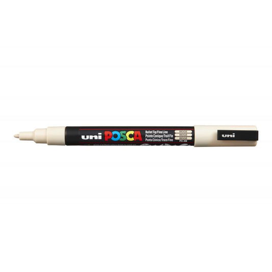 Posca verf stift PC3M Beige