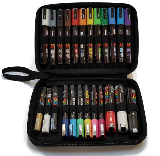 Posca Etui met 24 markers Set verf stiften