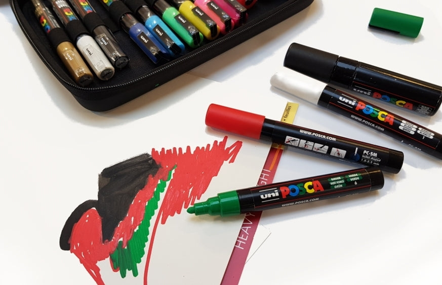 Posca Etui met 24 markers Set verf stiften