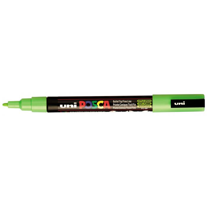 Posca verf stift PC3M Appel Groen