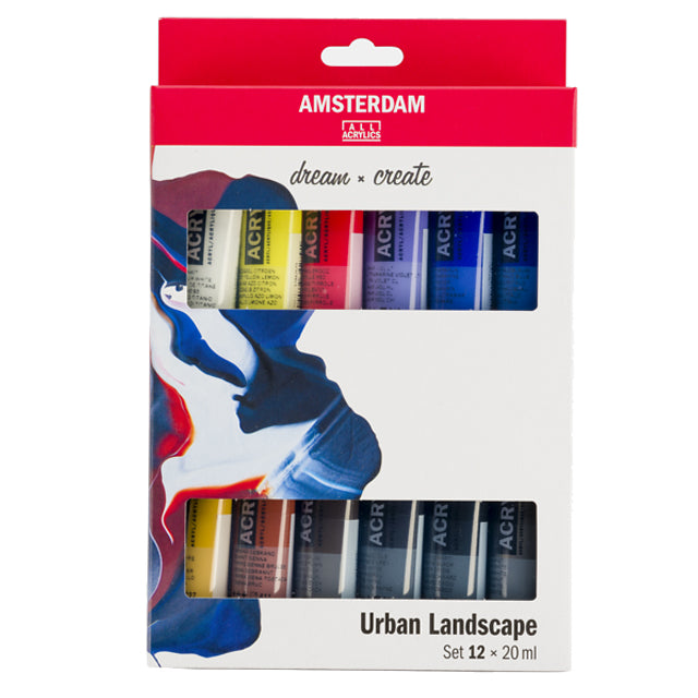 Amsterdam Acrylverf Set Urban Landscape 12x20 ml