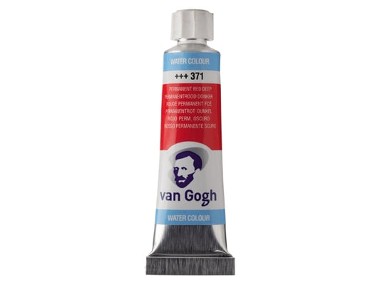 Permanentrood donker 371  tube 10 ml. Van Gogh Aquarelverf