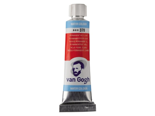 Permanentrood licht 370  tube 10 ml. Van Gogh Aquarelverf