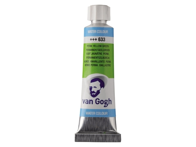 Permanent groen geel 633 tube 10 ml. Van Gogh Aquarelverf