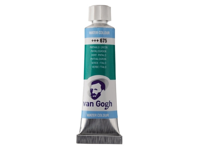 Phtalogroen 675 tube 10 ml. Van Gogh Aquarelverf