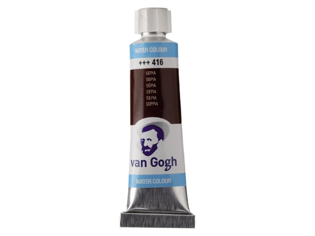 Sepia 416  tube 10 ml. Van Gogh Aquarelverf