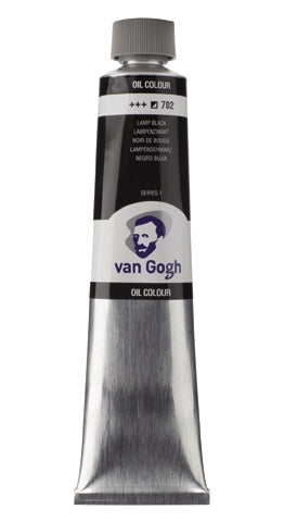 Lampenzwart 702 Olieverf 200 ml. S1 Van Gogh