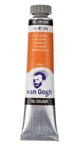 Azo Oranje 276 S1  Olieverf 20 ml. Van Gogh