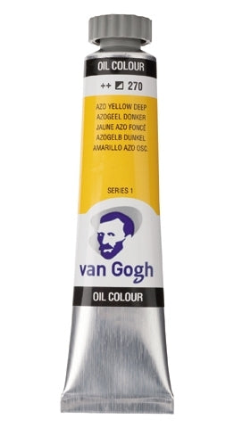 Azogeel Donker 270 S1  Olieverf 20 ml. Van Gogh