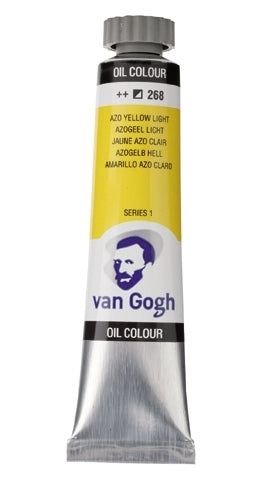 Azogeel Licht 268 S1  Olieverf 20 ml. Van Gogh