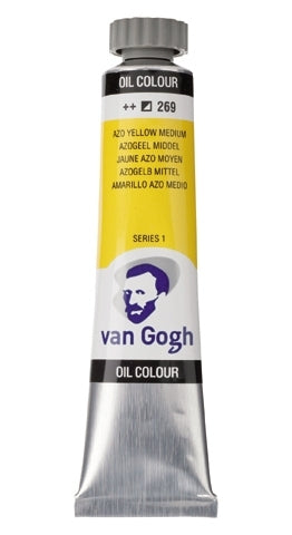 Azogeel Middel 269 S1  Olieverf 20 ml. Van Gogh