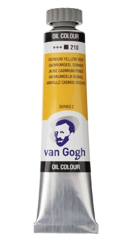 Cadmium Geel Donker 210 S2  Olieverf 20 ml. Van Gogh