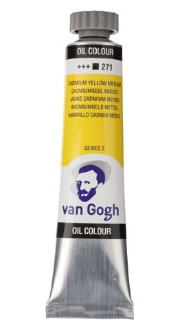 Cadmium Geel Middel  271 S2  Olieverf 20 ml. Van Gogh