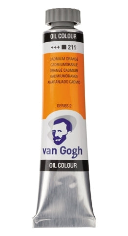 Cadmium Oranje 211 S2  Olieverf 20 ml. Van Gogh