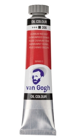 Cadmium Rood Donker 306 S2  Olieverf 20 ml. Van Gogh