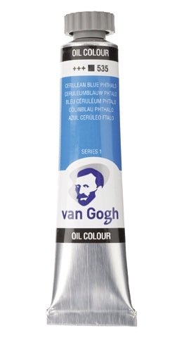 Ceruleum Blauw Phtalo 535 S1  Olieverf 20 ml. Van Gogh