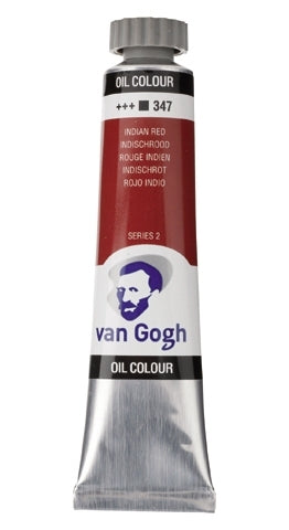 Indischrood 347 S2  Olieverf 20 ml. Van Gogh