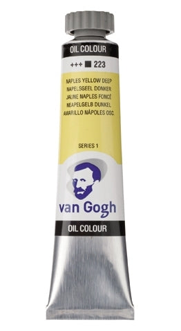 Napels Geel Donker 223 S1  Olieverf 20 ml. Van Gogh