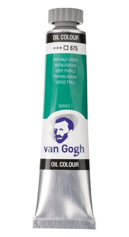 Phtalogroen 675 S1  Olieverf 20 ml. Van Gogh