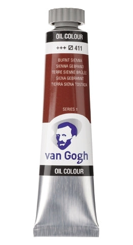 Sienna Gebrand 411 S1  Olieverf 20 ml. Van Gogh