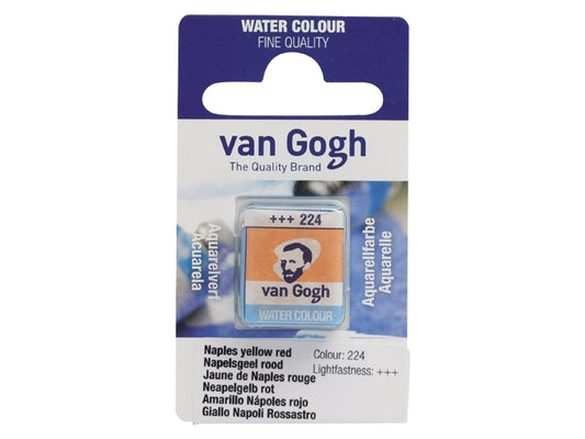 Napelsgeel rood 224 napje Van Gogh Aquarelverf