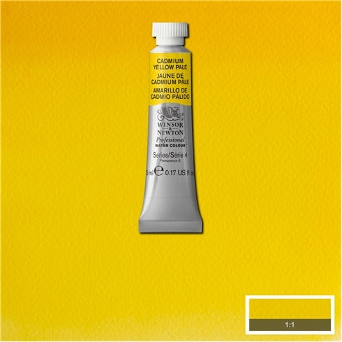 Cadmium Yellow Pale 5ml  118 S4 Artist's Aquarel Winsor & Newton