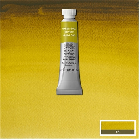 Green Gold 5ml  294 S2 Artist's Aquarel Winsor & Newton