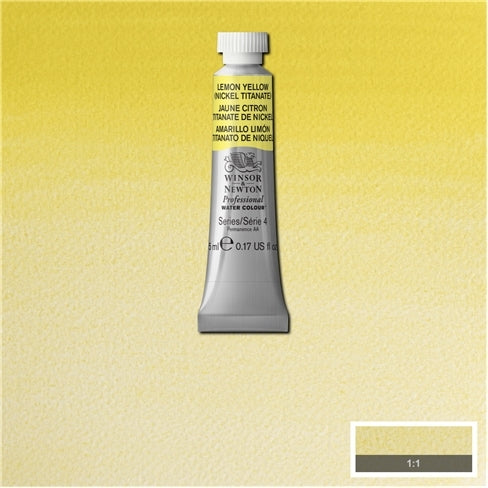 Lemon Yellow (nickel tit.) 5ml  347 S4 Artist's Aquarel Winsor & Newton