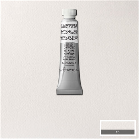 Titanium White 5ml  644 S1 Artist's Aquarel Winsor & Newton