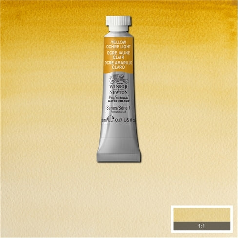 Yellow Ochre Light 5ml  745 S1 Artist's Aquarel Winsor & Newton