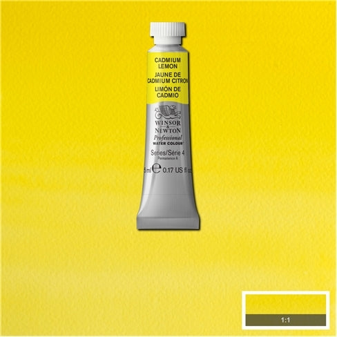 Cadmium Lemon 5ml  086 S4 Artist's Aquarel Winsor & Newton