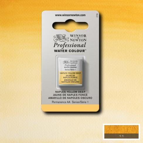 Naples Yellow Deep napje  425 S1 Artist's Aquarel Winsor & Newton