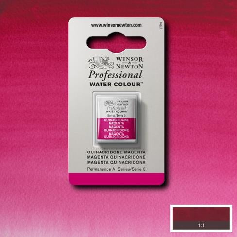 Quinacridone Magenta napje  545 S3 Artist's Aquarel Winsor & Newton