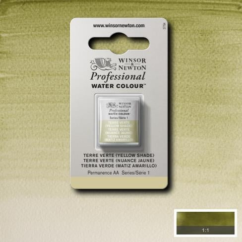 Terre Verte (yellow shade) napje  638 S1 Artist's Aquarel Winsor & Newton