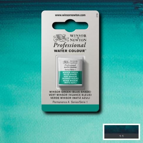 Winsor Green (blue shade) napje  719 S1 Artist's Aquarel Winsor & Newton