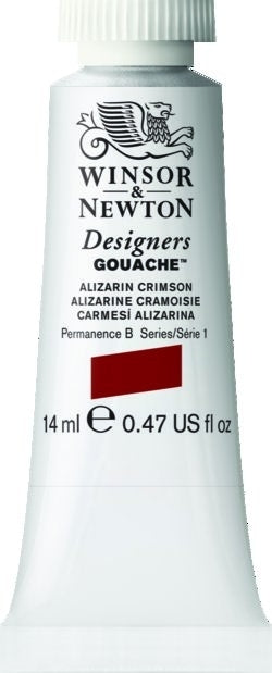 ALIZARIN CRIMSON 004 14 ml. S1 Designers Gouache Winsor & Newton