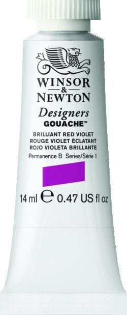 BRILLIANT RED VIOLET 050 14 ml. S1 Designers Gouache Winsor & Newton